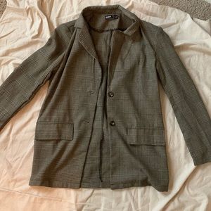 Houndstooth blazer size xs